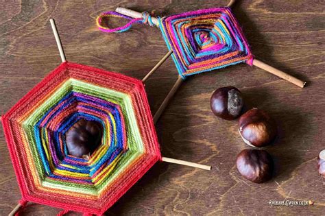 How To Weave A Tsikuri Ojo De Dios Or God S Eye Rhubarb And Wren