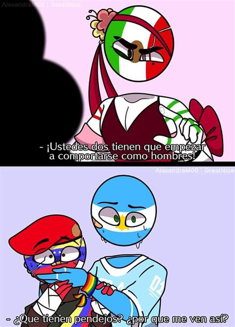 Countryhumans Cómics Dibujos Animados Bonitos Cosas Tipicas De Mexico Cosas De Mexico