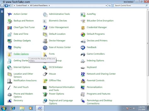 Guide - How to change Folder Options in Windows 7 | TechTalkz.com ...