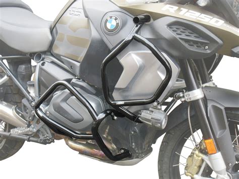 HEED Crash Bars For BMW R 1250 GS Adventure Full Bunker Black Right Side