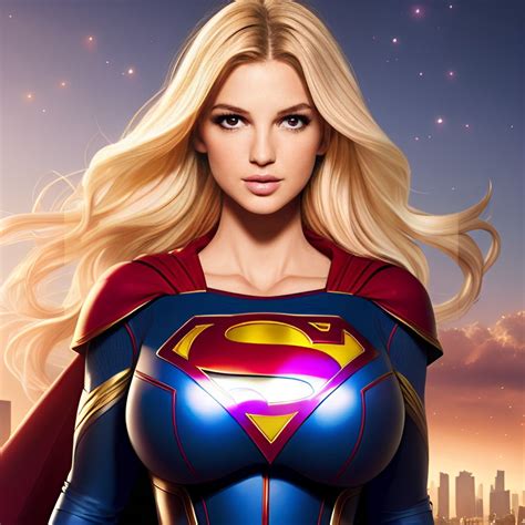 Britney Spears As Supergirl By Loki 667 On Deviantart