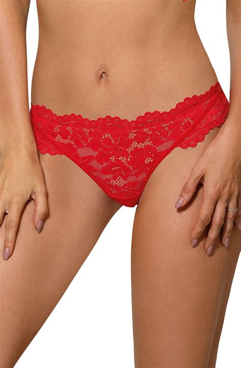 Roza Newia Red Thong Alterego Lingerie