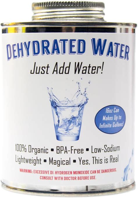 Amazon Witty Yeti Dehydrated Water Oz Can New Formula