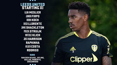 [LUFC] Starting XI against Blackburn : r/LeedsUnited