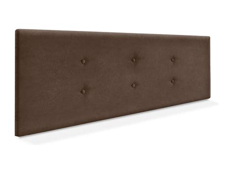 DHOME Tête de lit en tissu Aqualine avec 2 rangées de boutons 150x50cm