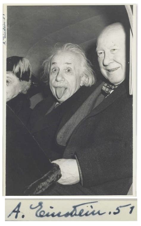 Iconic Photo Of Einstein Sticking Out His Tongue Sells For 125000