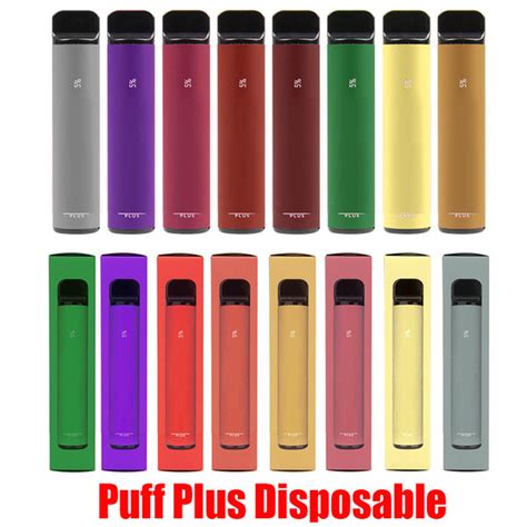 Puff Bar Plus Disposable Vape Kit Pen 800 Puffs 550mah Battery 3 2ml