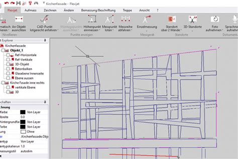 Flexijet FACE Tachymetersystem Flexijet Innovation CAD Aufmaß