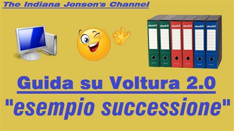 Guida Su Voltura 2 0 Esempio Successione YouTube