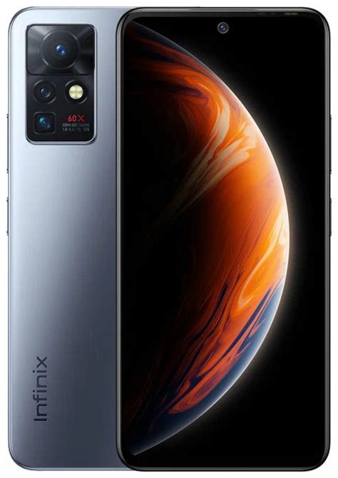 Смартфон Infinix ZERO X PRO 8 256 ГБ starry silver купить по низкой