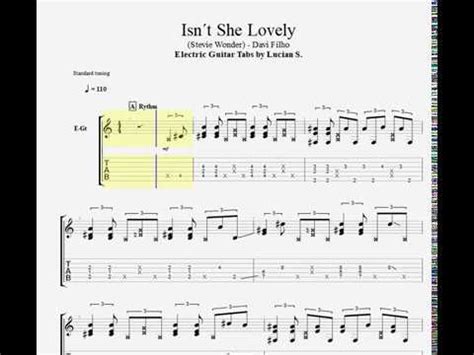 Isn T She Lovely Stevie Wonder Fingerstyle Guitar Off