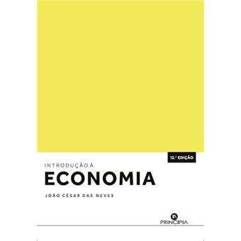 Introdu O Economia Brochado Jo O C Sar Das Neves Compra Livros