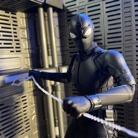 Hot Toys Explore The Spider Verse Mcu Spider Man Stealth Suit