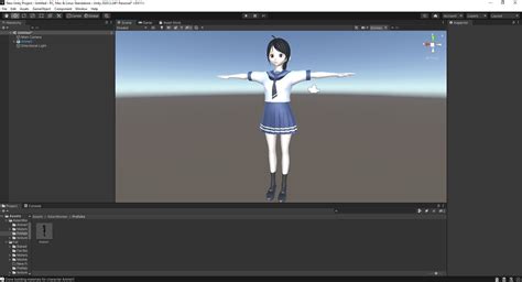 3D Model VRM Girl Asian Woman RealTime Japanese Korean Female 3D VRCHAT