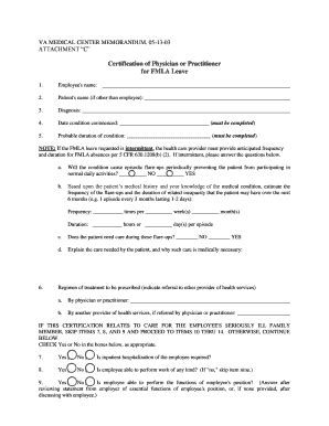 Fillable Online FMLA Forms US Department Of Labor Fax Email Print