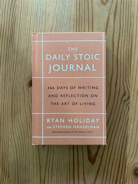 The Daily Stoic Journal Hardbound Hobbies Toys Books Magazines