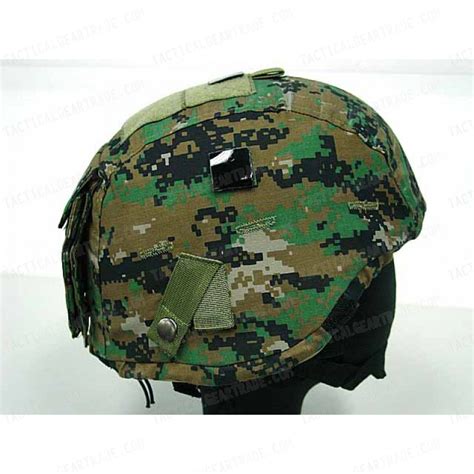 Usgi Mich Tc Ach Helmet Cover Digital Camo Woodland Ver For