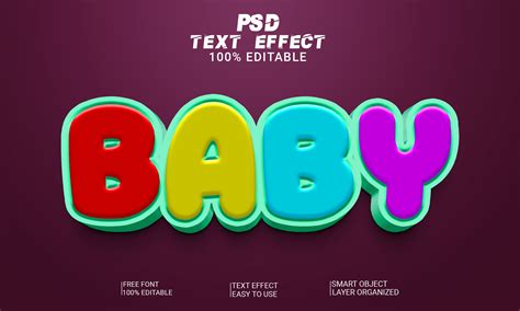 3d Text Effect Editable Psd File Graphic By Imamul0 · Creative Fabrica