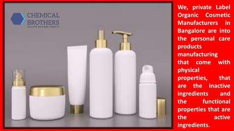 Ppt Best Private Label Cosmetic Manufacturers Bangalore Powerpoint