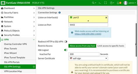 Fortigate VPN Parte2 Client To Site WebMode