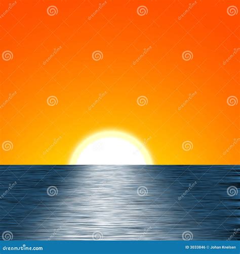 Sunrise Illustration Stock Illustration Illustration Of Sunshine 3033846