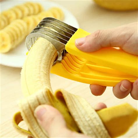 Aliexpress Buy Stainless Steel Banana Cutter Fruit Vegetable