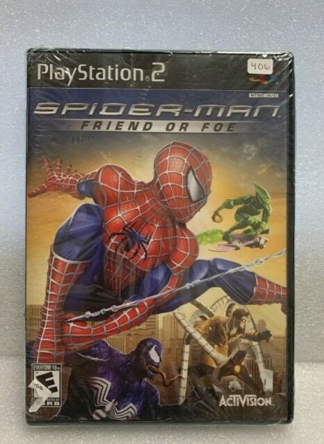 Spider Man Friend Or Foe Sony PlayStation 2 2007 For Sale Online EBay