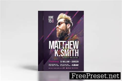 Music Event Flyer Template 6XDLPEK