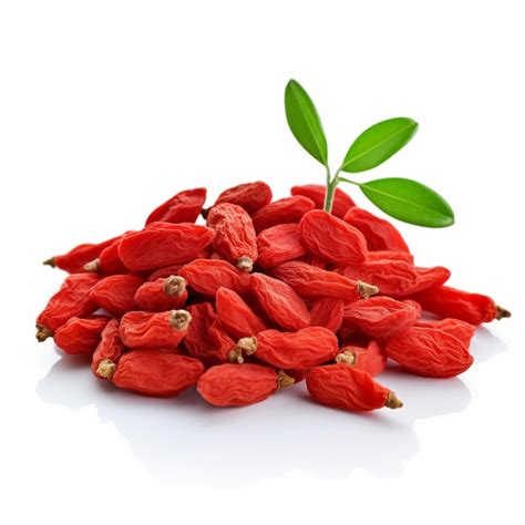 Premium Photo Goji Berry With White Background High Quality Ultra