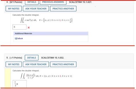 Solved Points Details Previous Answers Scalcet M Chegg