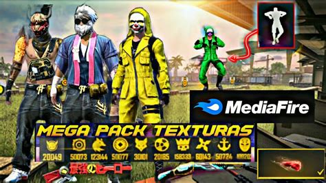 Nueva Actualizaci N Pack De Texturas De Free Fire Ropa Armas El Mejor