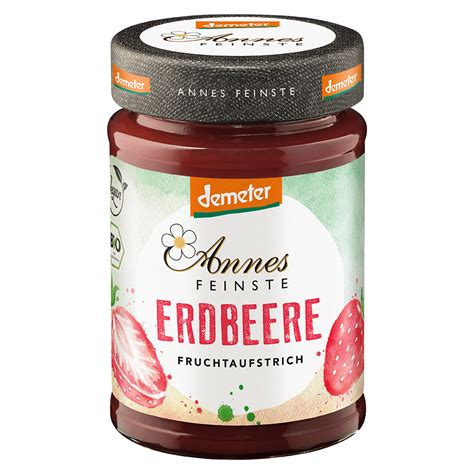 Bio Erdbeere Fruchtaufstrich Von Annes Feinste Bei Greenist De