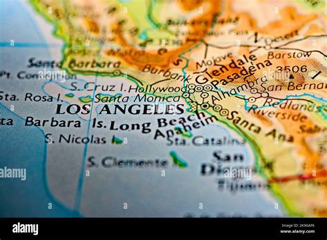 Los Angeles California Usa Stock Photo Alamy