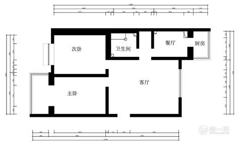 两室一厅户型图大全 排行榜大全