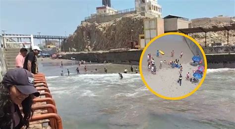 Joven Queda Grave Tras Realizar Un Clavado Justo Cuando El Mar Se