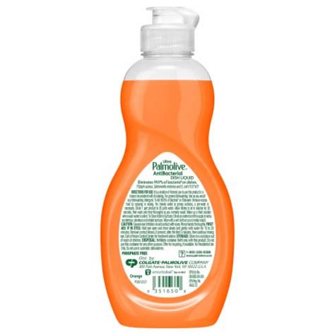 Palmolive Ultra Antibacterial Orange Liquid Dish Soap Fl Oz Kroger