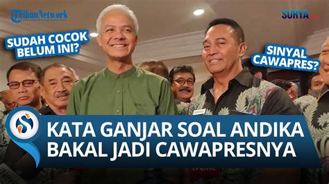 Ganjar Ungkap Alasan Hadiri Ngopi Bareng Andika Perkasa Tunjuk Andika