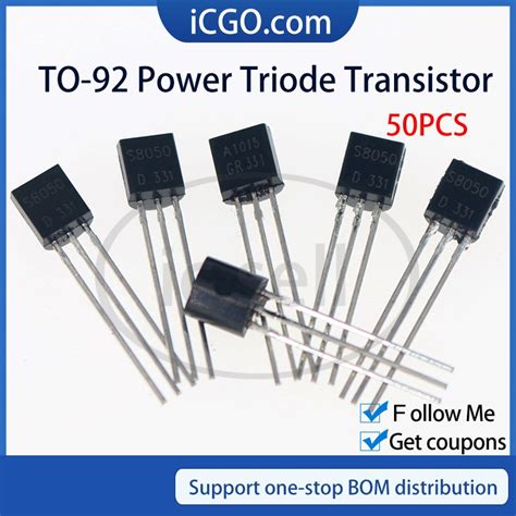 Transistor To 92 Bc547b Bc547c Mpsa42 Mpsaa92 Ksp42 Ksp92 Mje13001