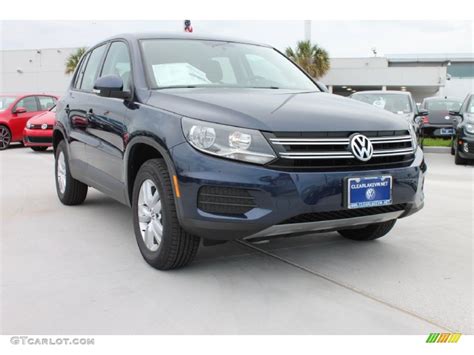 Night Blue Metallic Volkswagen Tiguan S Photo