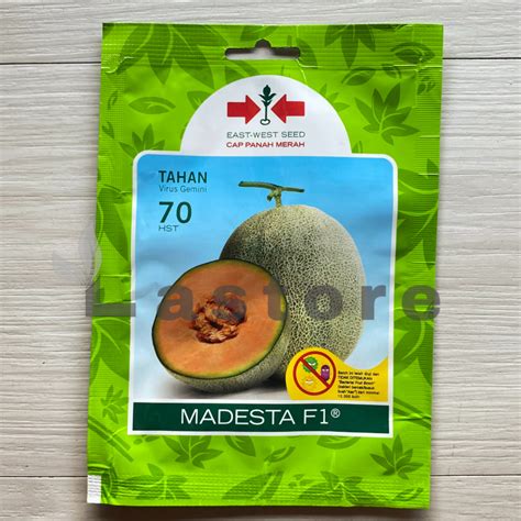 Jual Benih Melon Orange Madesta F Isi Butir Cap Panah Merah