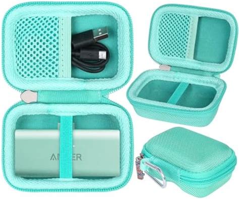 Amazon Khanka Hard Travel Case With Anker 621 Nano Power Bank 5