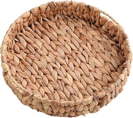 Amazon Zerodeko Grass Weaving Tray Woven Seagrass Tray Wicker