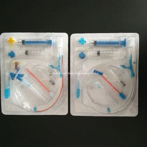 Medical Disposable Single Double Triple Lumen Central Lines CVC Kit