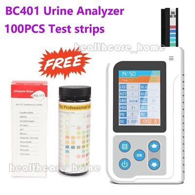 FDA BC401 Handheld Urine Analyzer 100PCS Test Strips Urine Tester EBay