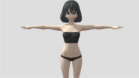 【anime Character Alex94i60】basic Female Buy Royalty Free 3d Model By 3d動漫風角色屋 3d Anime