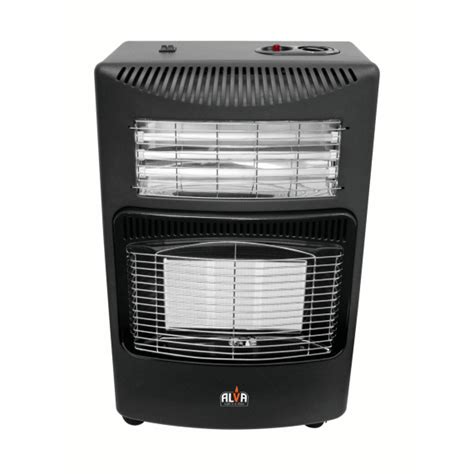 Alva Electricgas Heater Black 3kw Agrimark