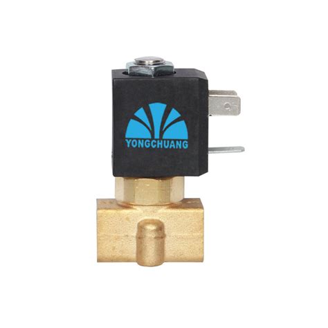 24vdc Brass Solenoid Valve Normally Closed 1 4 Npt Pipe Size