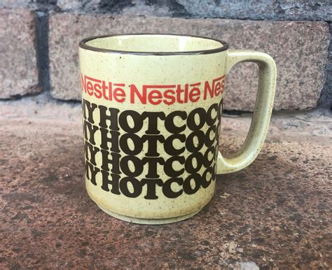 Vintage Nestle Hot Cocoa Mug Vintage Coffee Mug Nestle Cocoa Mug Hot Chocolate Mug Rich And