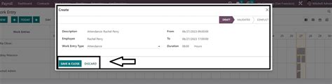 How To Configure Work Entries Conflicts In Odoo 16 Payroll