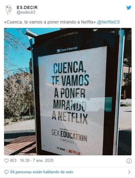 La Polémica Campaña De Netflix Para Promocionar Sex Education Querrás Tragártela Enterita